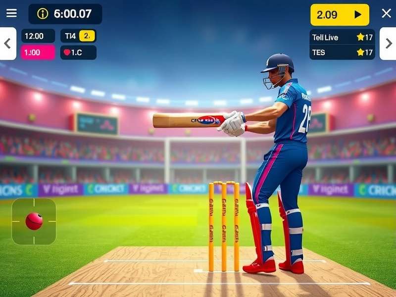 Cricket Ace Dynamo gameplay screenshot